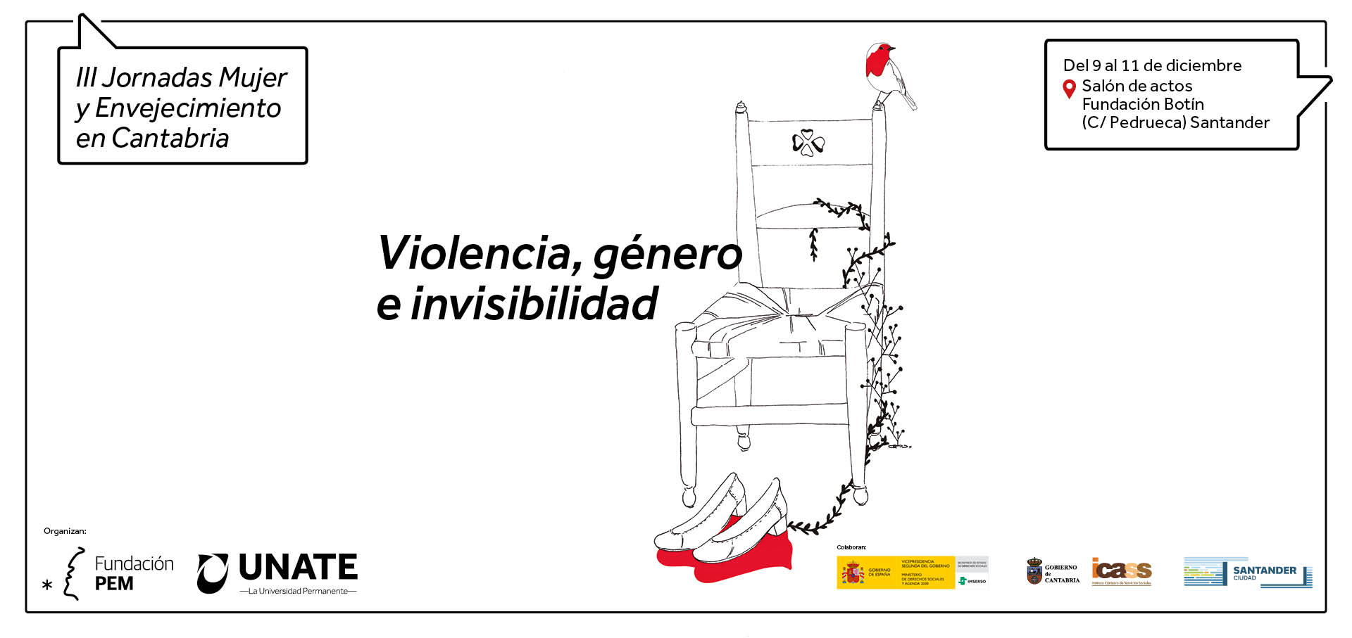 Llegan las III Jornadas Mujer y Envejecimiento a Santander
