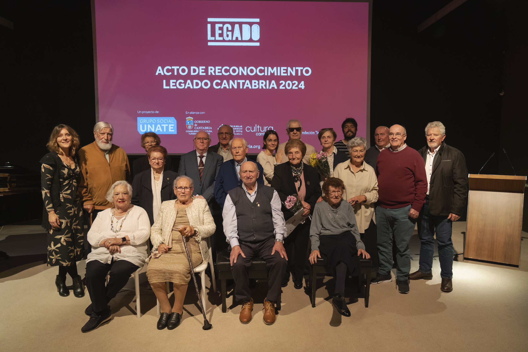 Legado Cantabria homenajea a las 35 personas mayores que han compartido su historia de vida en 2024