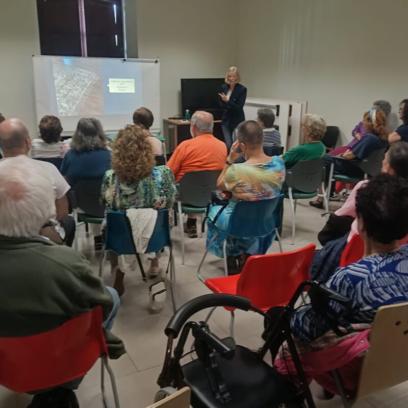 Ana de Petre en la Fundación Orense