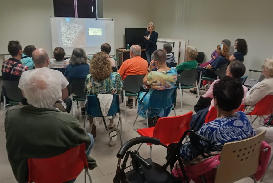 Ana de Petre en la Fundación Orense