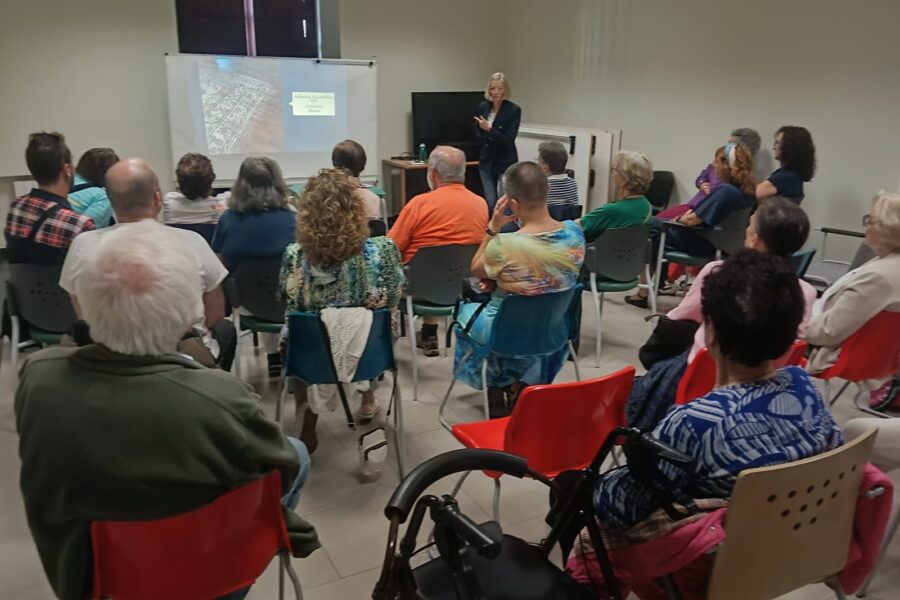 Ana de Petre en la Fundación Orense