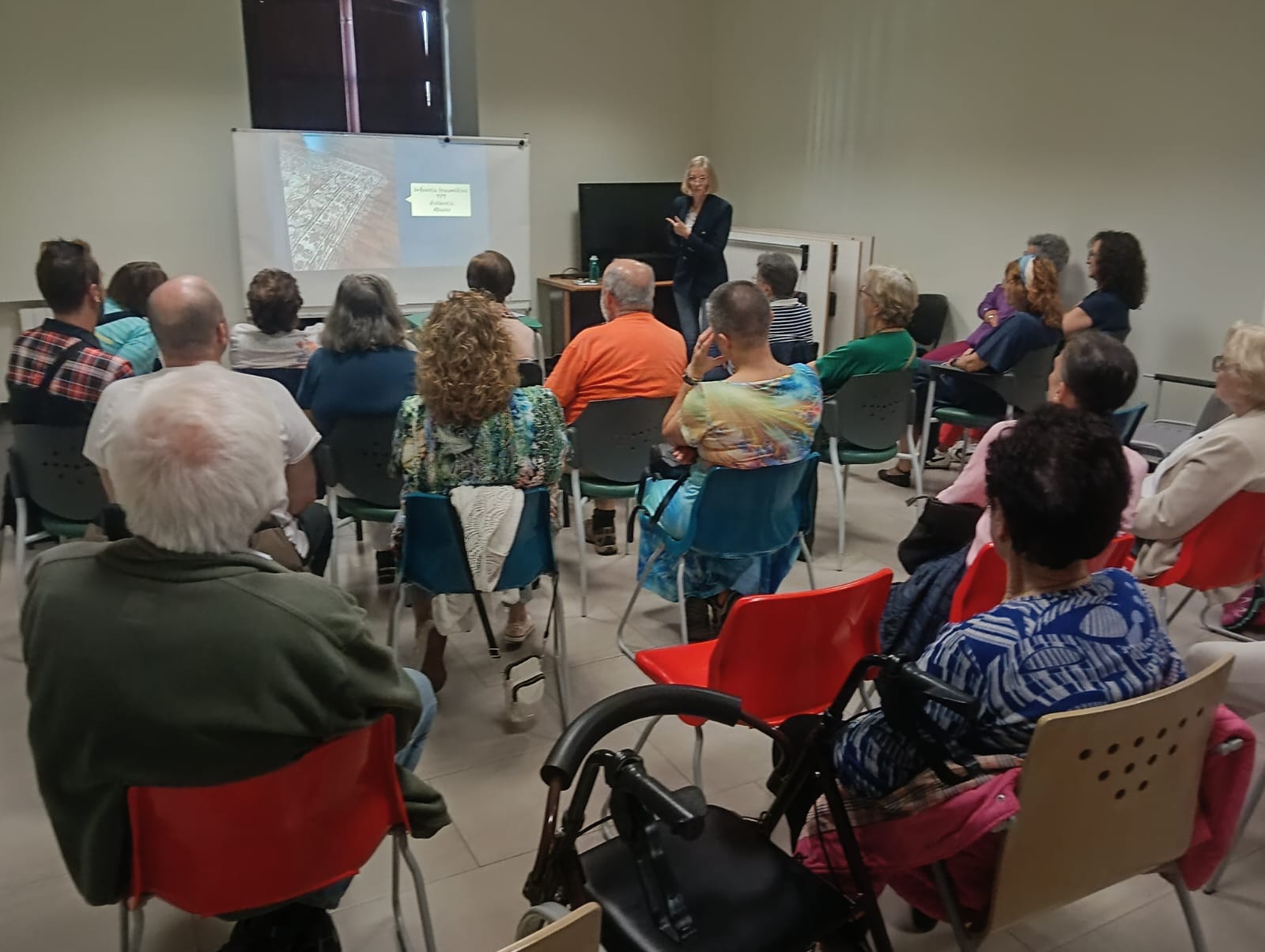 Ana de Petre en la Fundación Orense