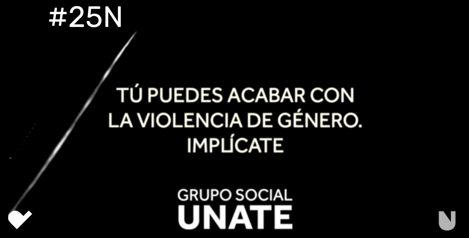 #25N Hombres mayores de Grupo Social UNATE lanzan un vídeo en el que animan a otros hombres a acabar con la violencia de género